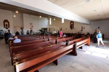 La campaña de vacunación de dos días de duración se lleva a cabo en las instalaciones de San Juan Bosco/TA.